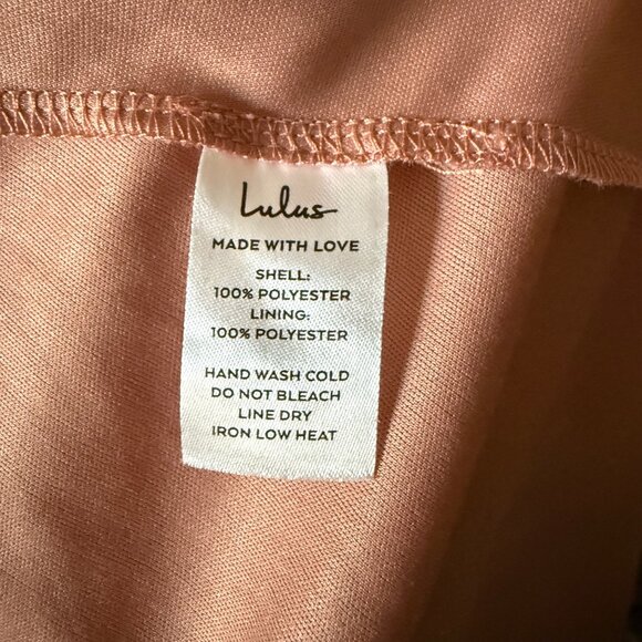 Lulus Rusty Rose Floral Print Maxi Dress Size S - Picture 9 of 9